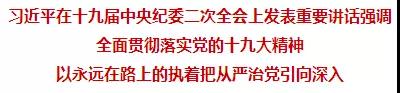 习近平：重整行装再出发，以永远在路上的执着把全面从严治党引向深入